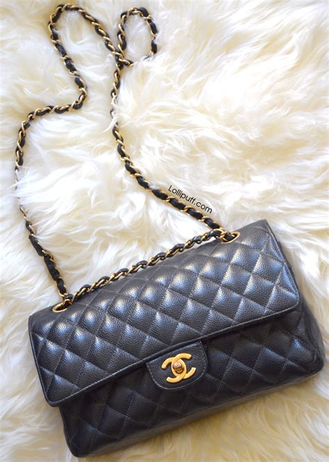 chanel classic medium caviar flap bag|Chanel Classic Flap Bag: How Much Is It & Is It Worth It.